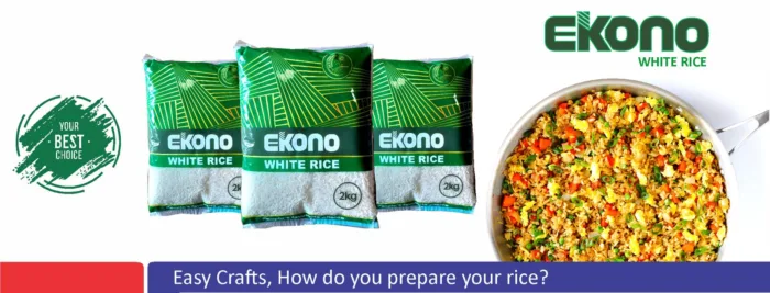 Ekono White Rice 2kg - Image 3
