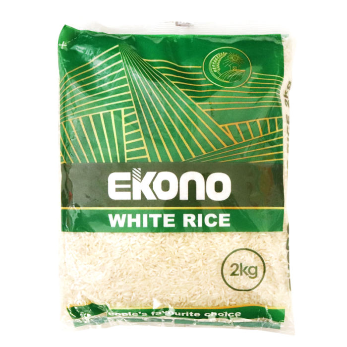 Ekono White Rice 2kg - Image 1