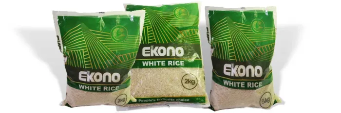 Ekono White Rice 2kg - Image 2
